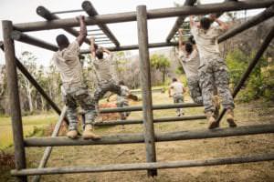 evaporative cooles for military solders training for combat on a hot day