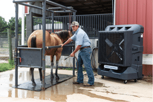 Protect Livestock with Portacool Portable Evaporative Coolers